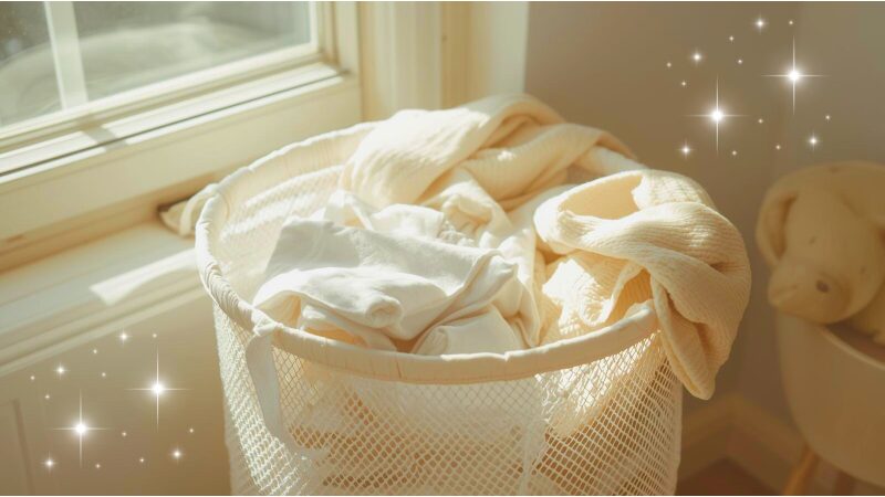 水通しとは?ベビー服に水通しが必要な理由