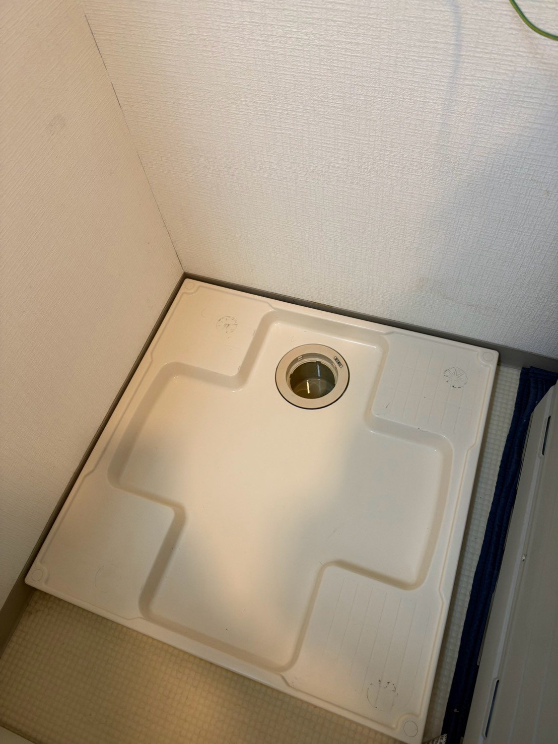 清掃後の防水パン